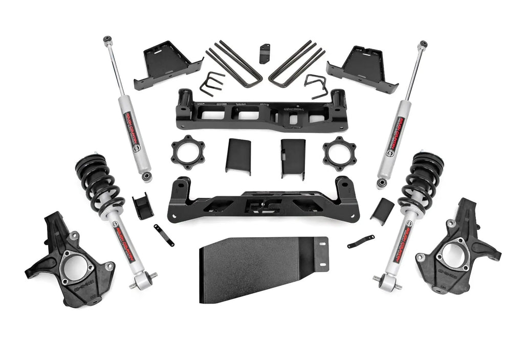 6 Inch Lift Kit | N3 Struts | Chevy/GMC 1500 4WD (07-13) by Rough Country