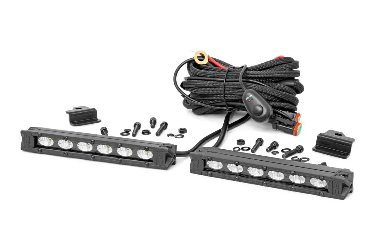 6" LED Light Kit | Bumper Mount | Honda Foreman 500 by Rough Country