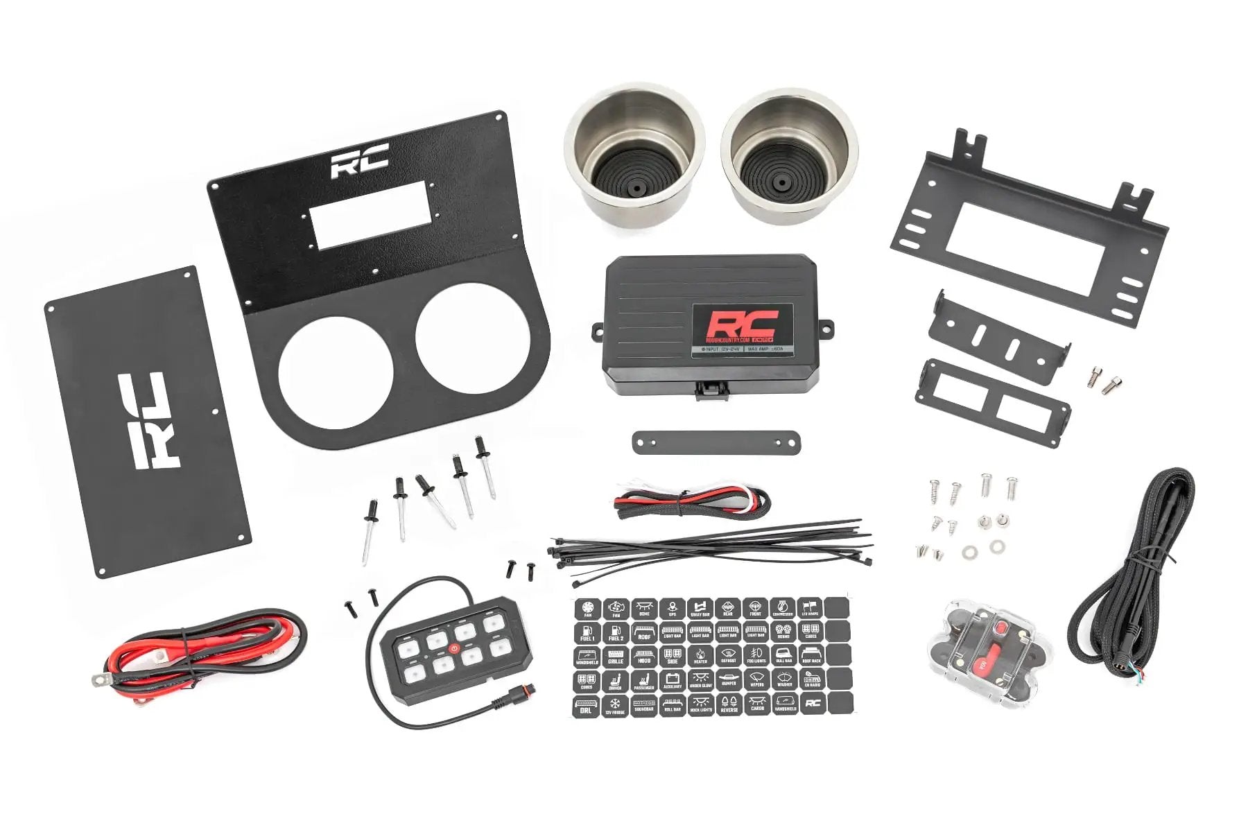 Cup Holder | MLC-8 | Honda Pioneer 1000 by Rough Country