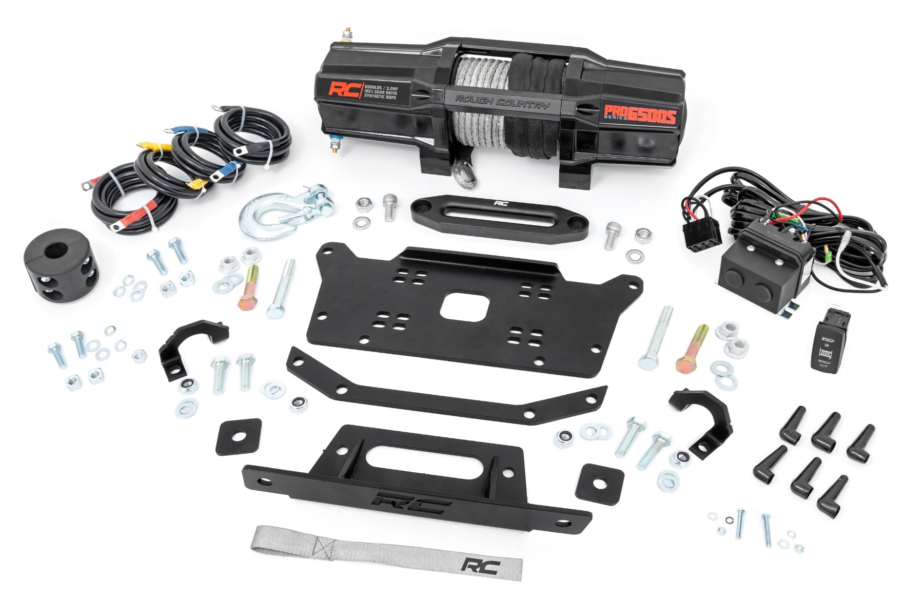Winch Mount | RS6500S | Honda Talon 1000 by Rough Country