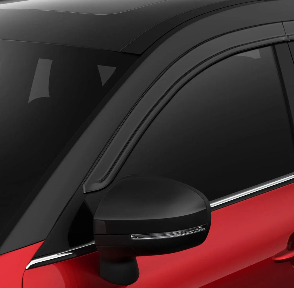 Low Profile Ventvisor Deflector; Smoke; Outside Mount; 2 pc. by Husky Liners