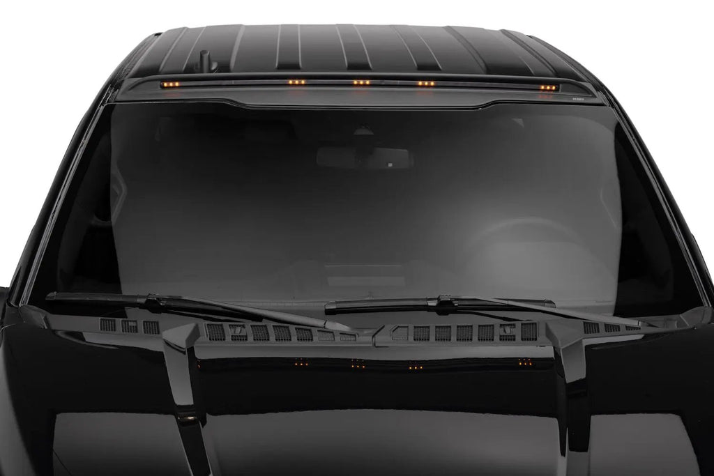 AeroCab Pro Marker Light with continuous LED lights; Black by Husky Liners