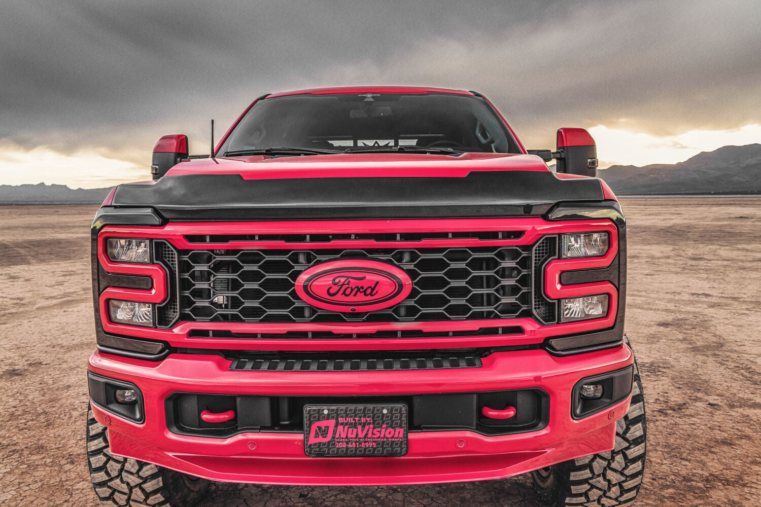 Husky 2842235 Aeroskin Flush Mount Hood Protector 23-26 Ford F-250/350/450 Superduty by Husky Liners