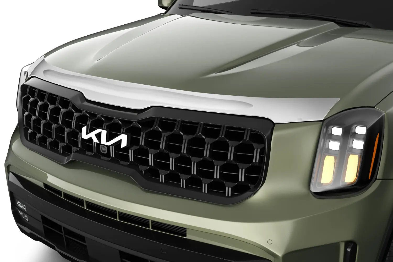 Husky Aeroskin Hood Protector - Chrome by Husky Liners