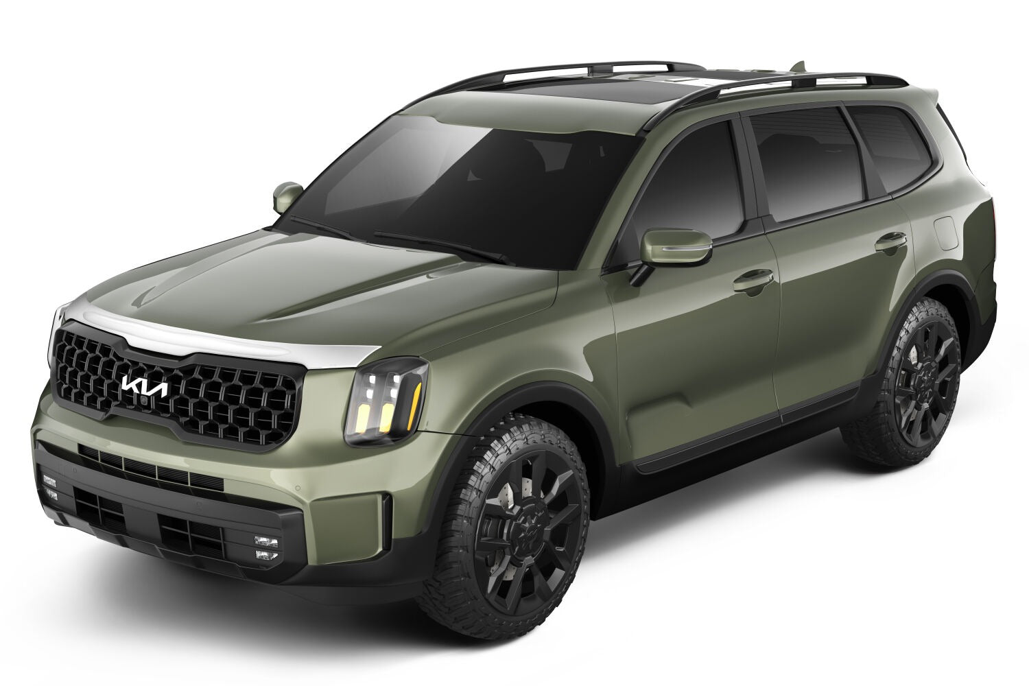 Husky Liners 2892218 Aeroskin Hood Protector Chrome 20-25 Kia Telluride by Husky Liners