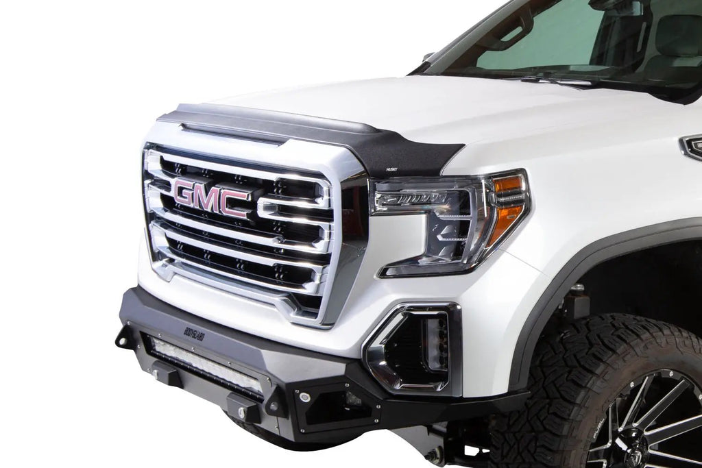 Aeroskin II Hood Protector - Matte Black Low Profile by Husky Liners