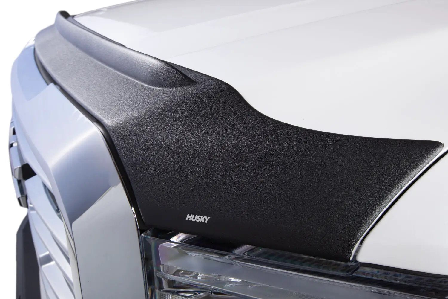 Aeroskin II Hood Protector - Matte Black Low Profile by Husky Liners
