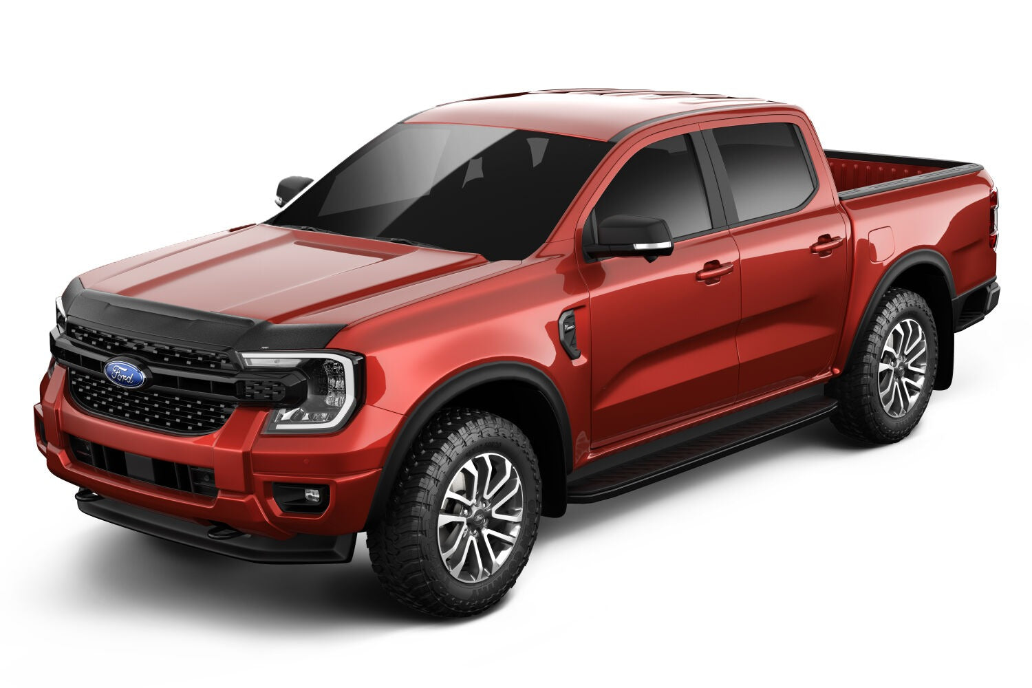 Husky Liners 2830001 Aeroskin II Hood Protector Matte Black 2019-23 Ford Ranger by Husky Liners