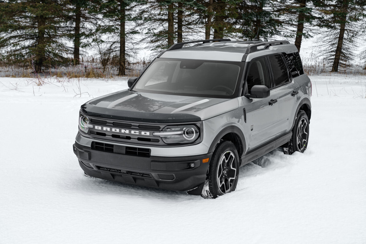 Husky Liners 2842183 Aeroskin Hood Protector Smoke 21-24 Ford Bronco by Husky Liners