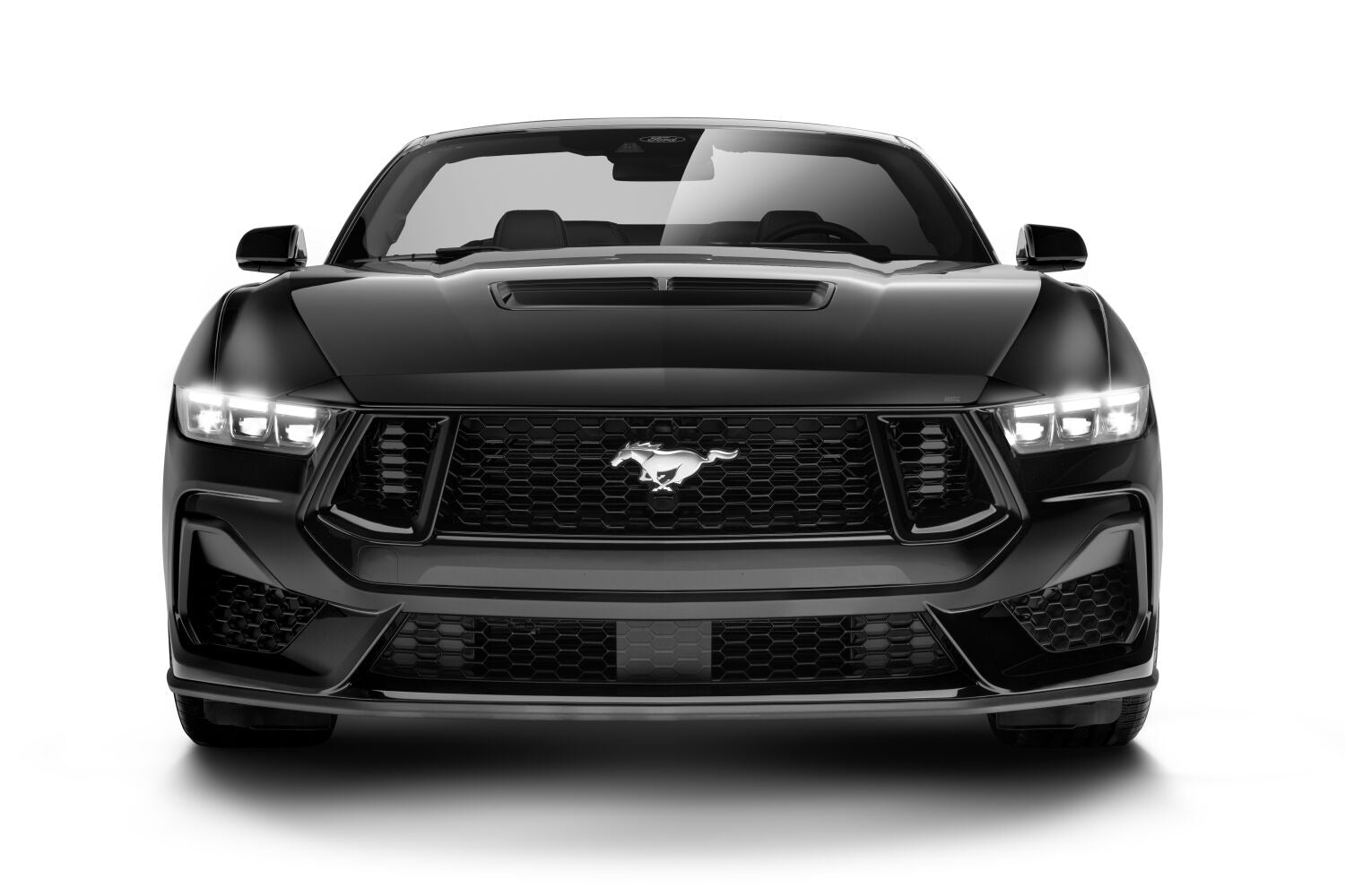 Husky Liners 2842212 Aeroskin Hood Protector Smoke 24-24 Ford Mustang by Husky Liners