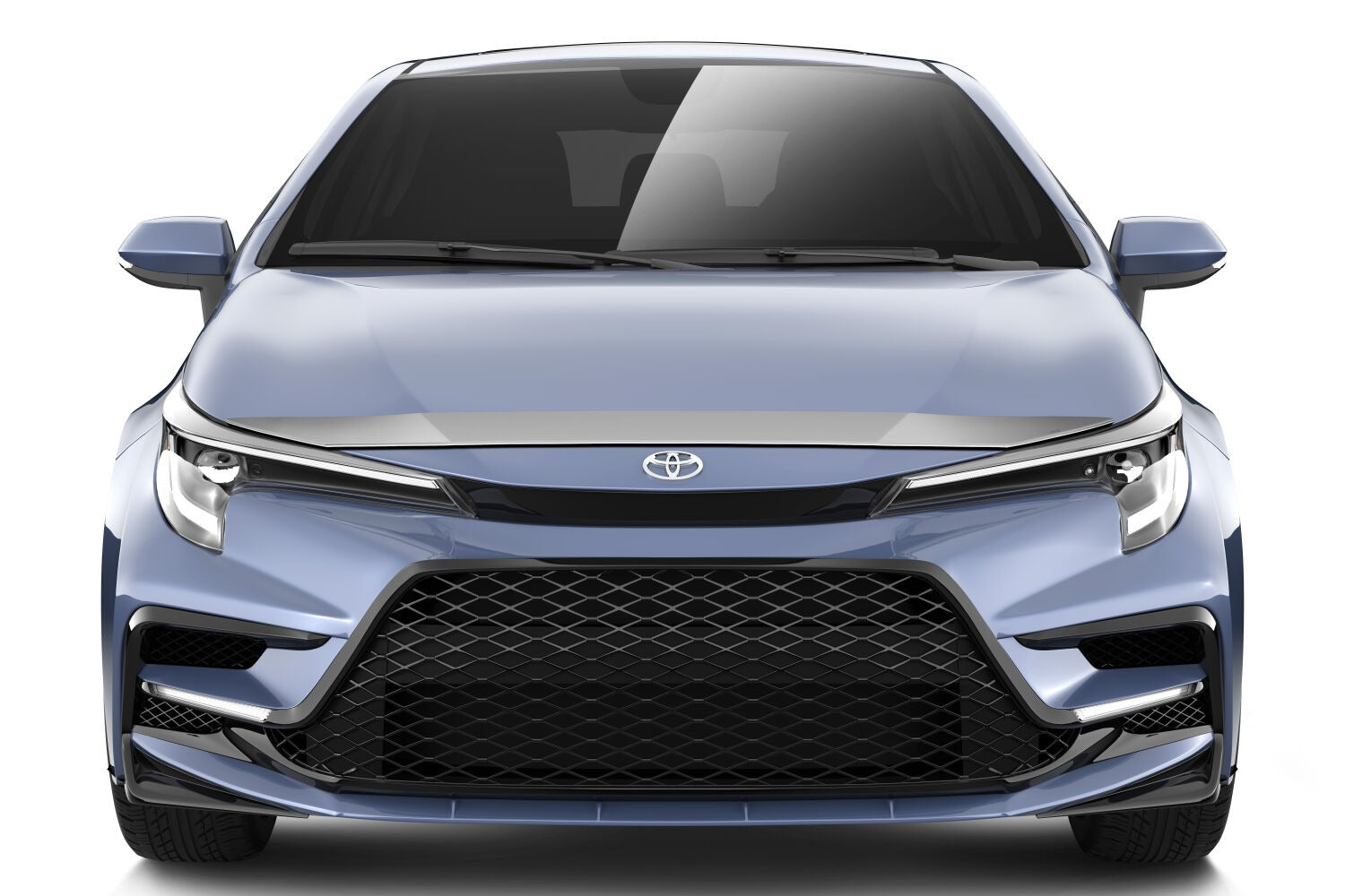 Husky Liners 2892224 Aeroskin Hood Protector Chrome 2020–2025 Toyota Corolla by Husky Liners