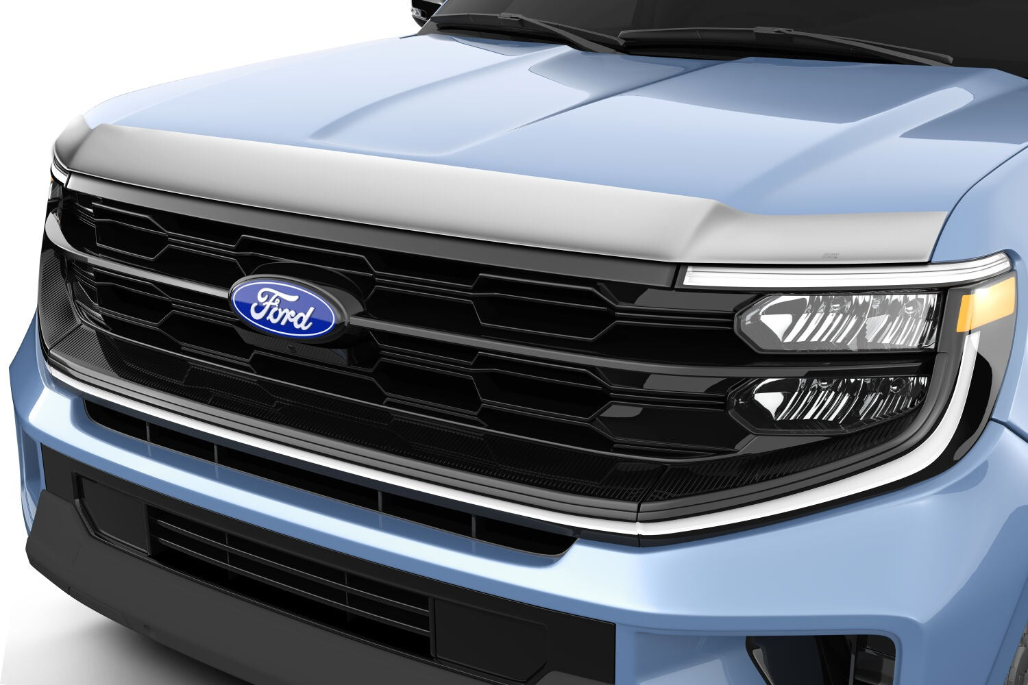 Husky Liners 2892231 Aeroskin Hood Protector Chrome 2025 Ford Expedition by Husky Liners