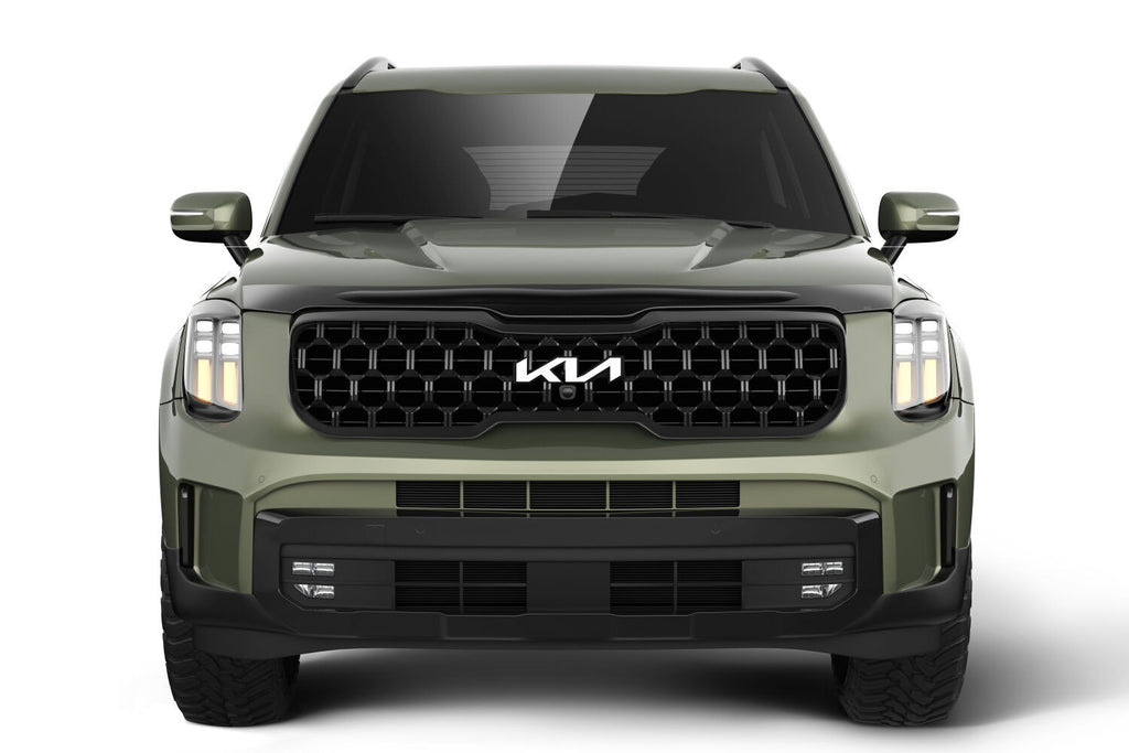 Husky 2842218 Aeroskin Smoke Hood Protector For 2020-2024 Kia Telluride by Husky Liners