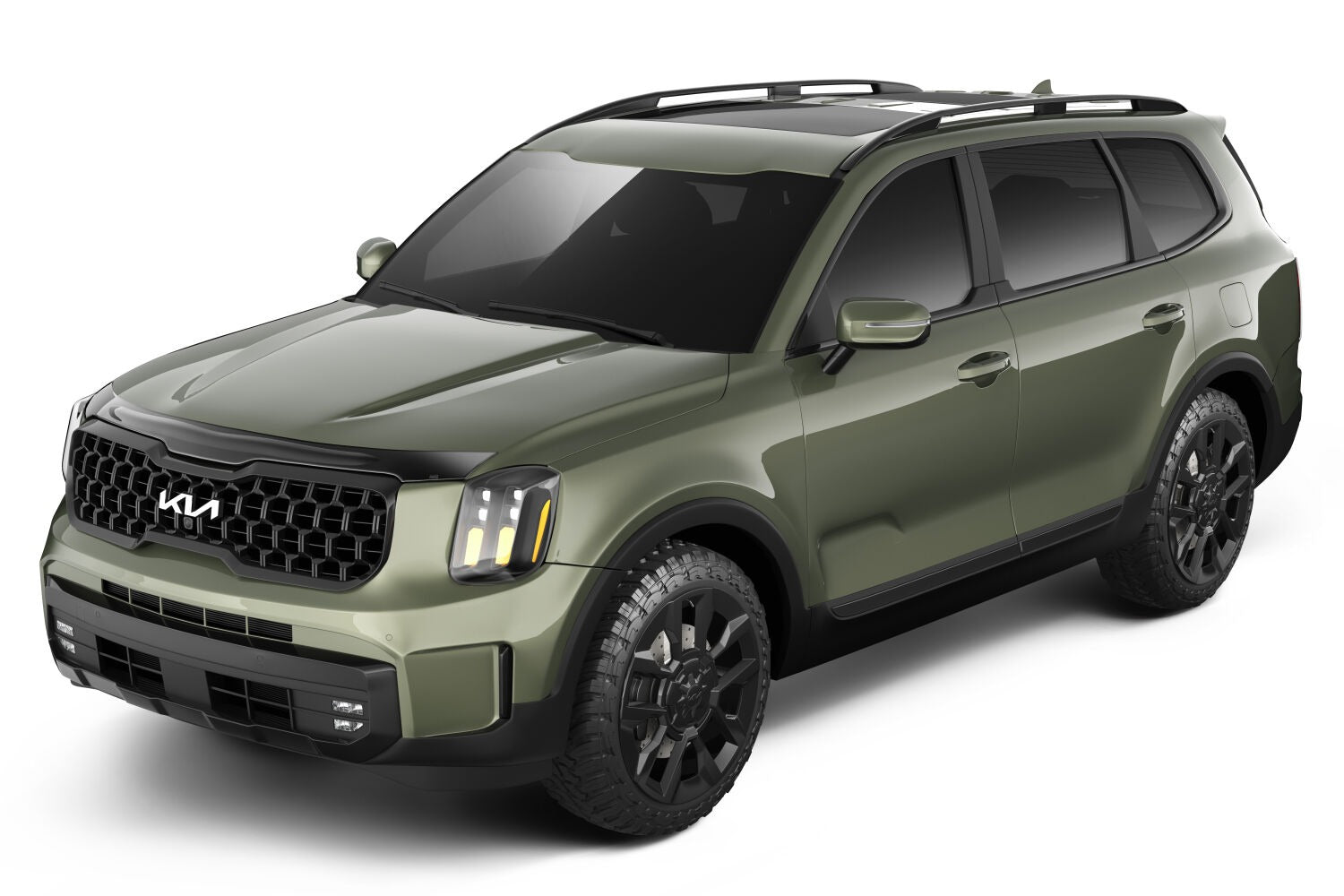 Husky 2842218 Aeroskin Smoke Hood Protector For 2020-2024 Kia Telluride by Husky Liners