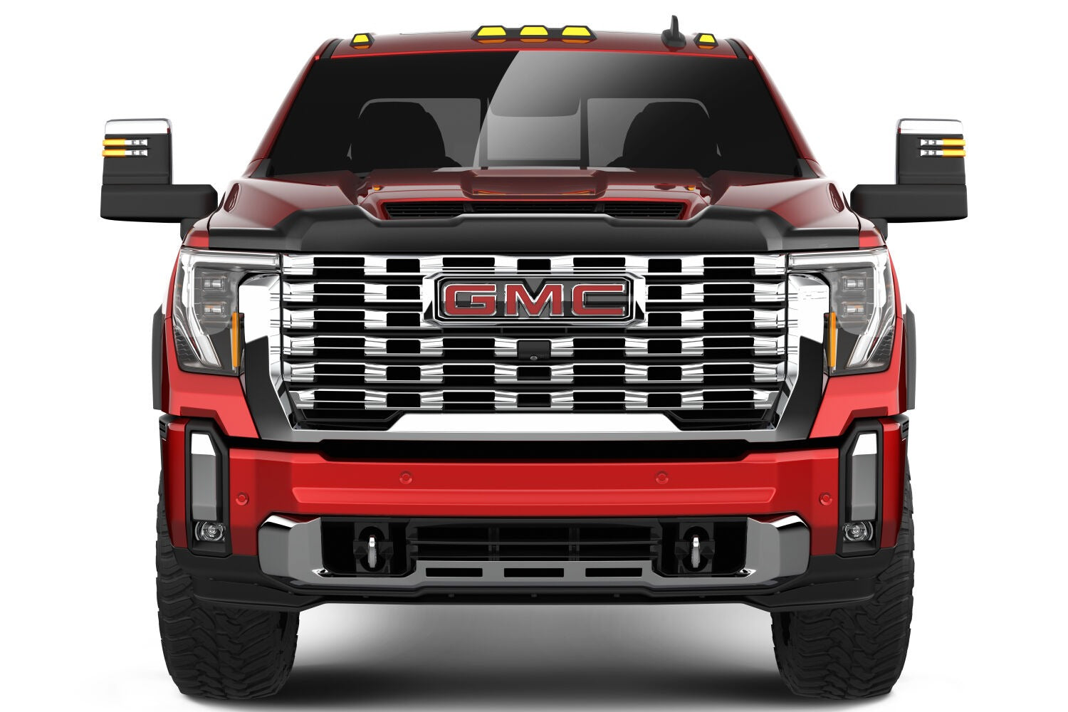 Husky 2842285 Aeroskin Flush Mount Smoke Hood Protector 2024-2026 GMC 2500/3500 HD by Husky Liners