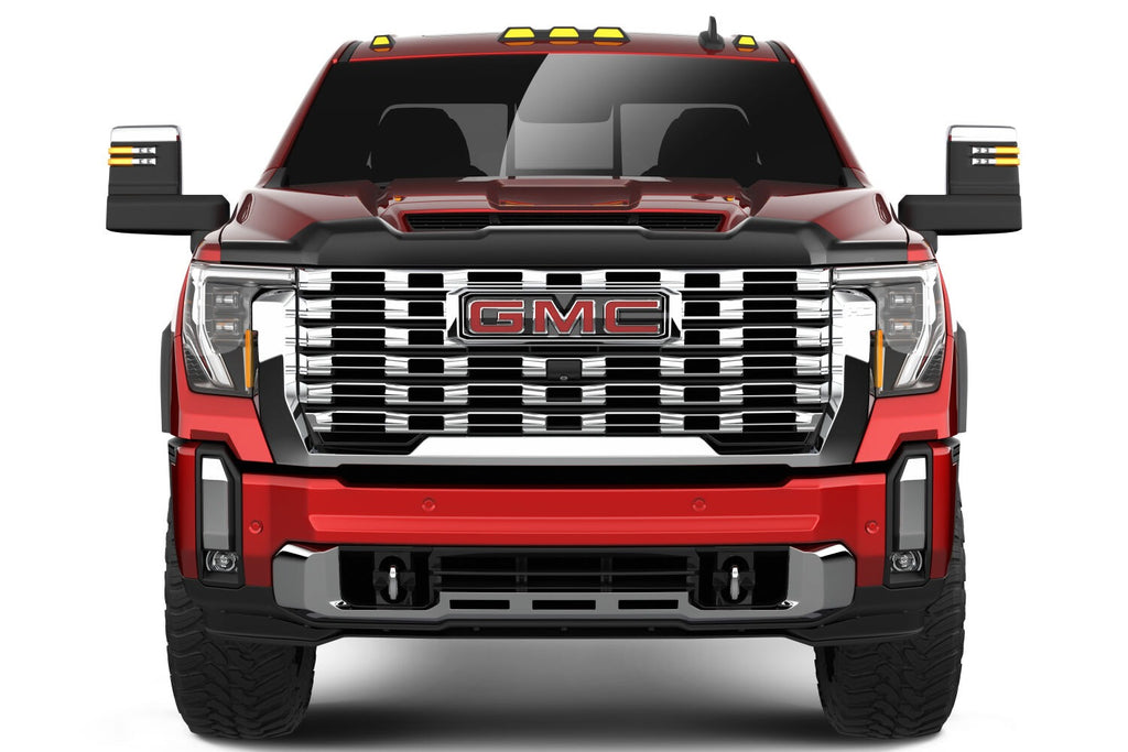 Husky 2842285 Aeroskin Flush Mount Smoke Hood Protector 2024-2026 GMC 2500/3500 HD by Husky Liners
