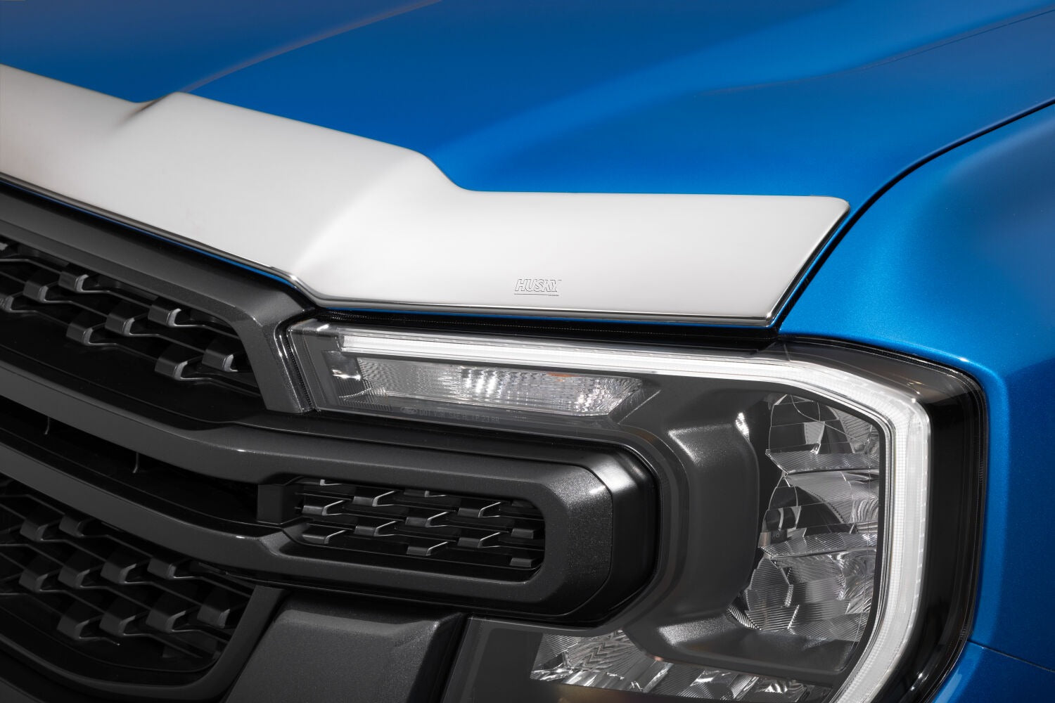 Husky 2842266 Aeroskin Flush Mount Dark Smoke Hood Protector 2024 Ford Ranger by Husky Liners