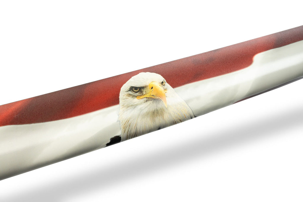 Husky Liners Hood Shield Eagle With Flag Design 2818723 by Husky Liners