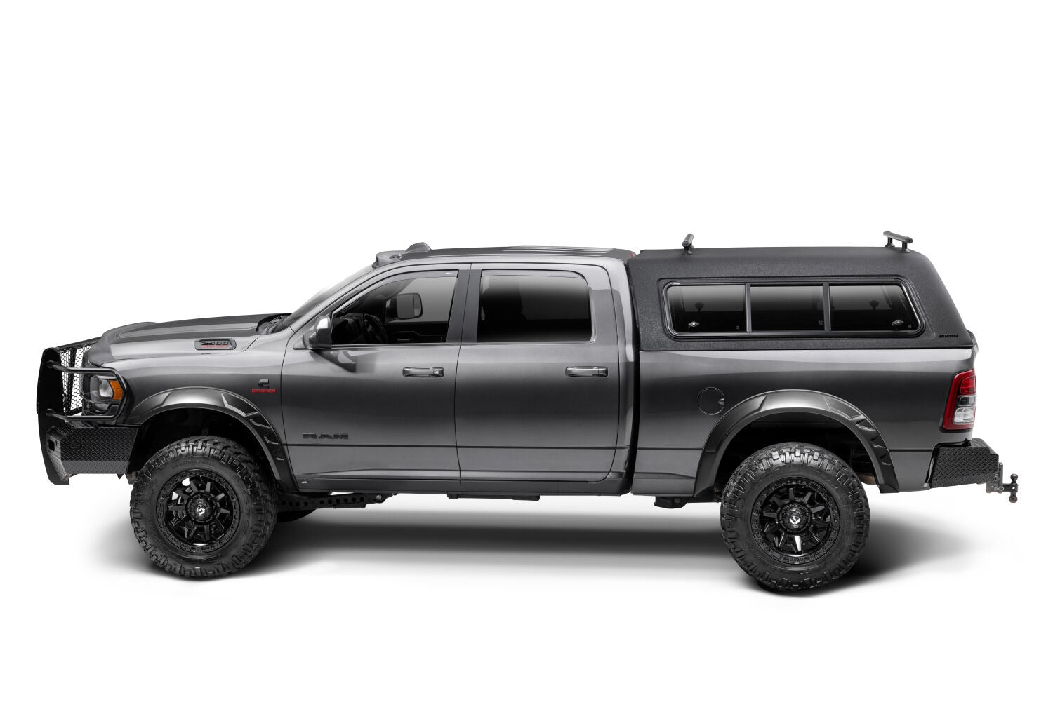 Husky Liners 2805938 DRT Matte Black Fender Flare Set 2019-26 Dodge Ram 2500/3500 HD by Husky Liners