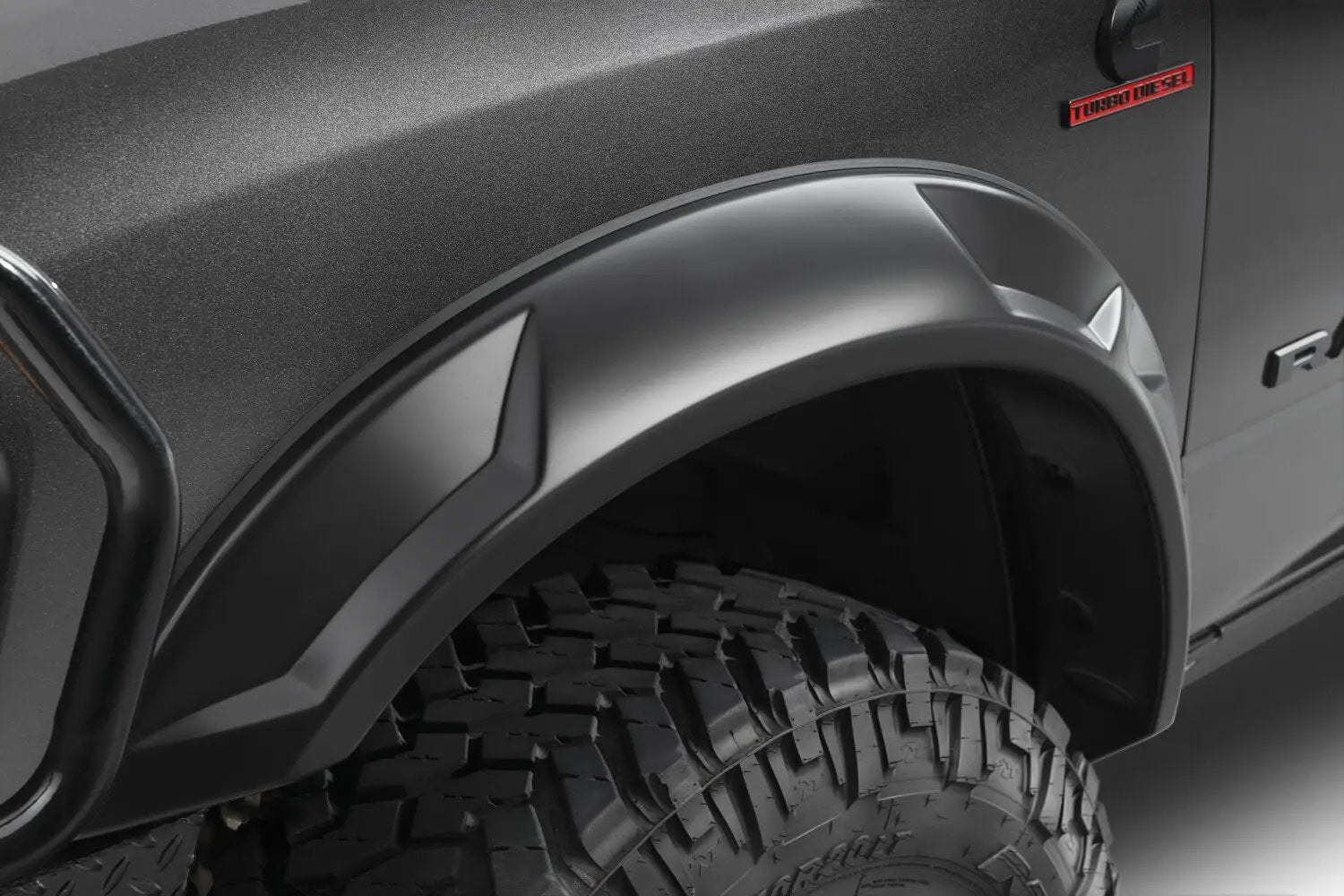 Husky Liners DRT Fender Flares Black Smooth Finish 4-Piece Set by Husky Liners