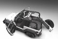 Husky Liners Guardian Impact Jeep Liner - HBTJK11F2 by Husky Liners