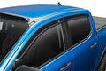 Husky Liners 2854070 Low Profile Dark Smoke Ventvisor Side Window Deflector 4-Piece Set For 2019-2023 Ford Ranger Crew Cab by Husky Liners
