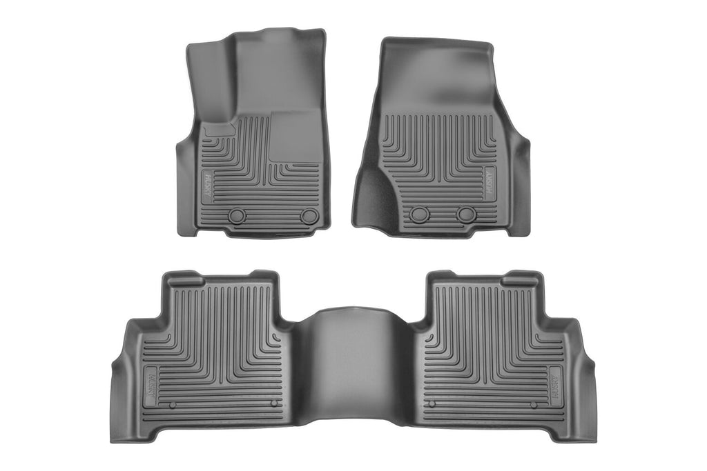 Husky Weatherbeater Front & 2nd Seat Floor Liners 95411 by Husky Liners