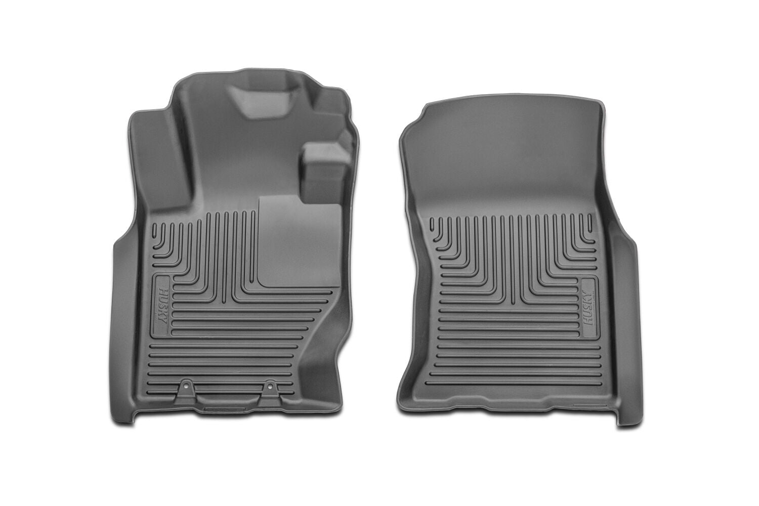 Weatherbeater Front And Second Seat Floor Liner Set; Black 96291 by Husky Liners