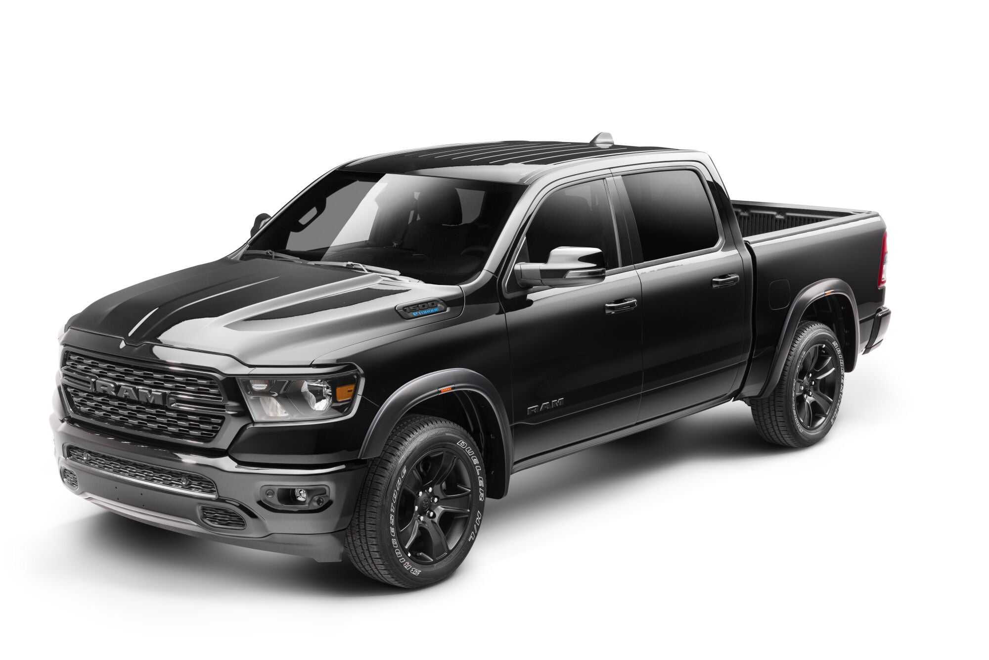 RVL Fender Flares Black Smooth Finish 4-Piece Set by Husky Liners