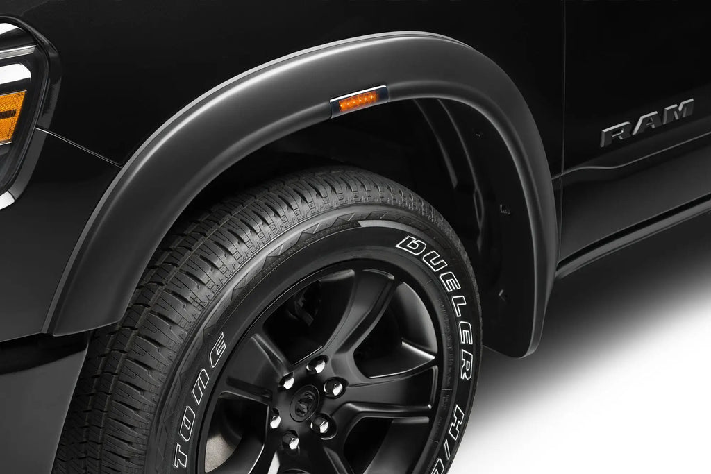 RVL Fender Flares Black Smooth Finish 4-Piece Set by Husky Liners