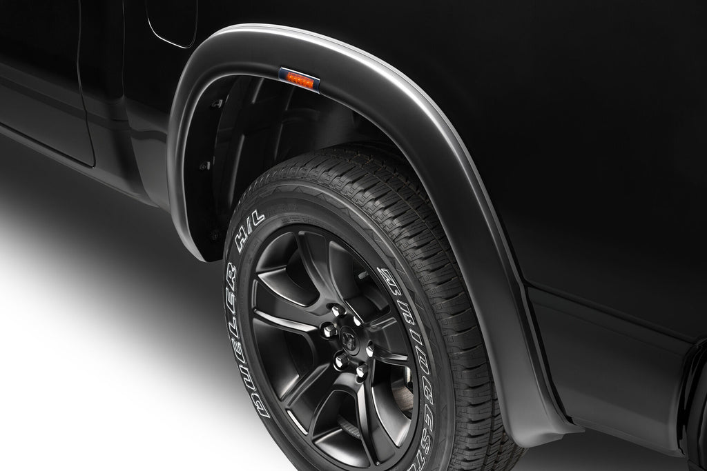 RVL Fender Flares Black Smooth Finish 4-Piece Set by Husky Liners