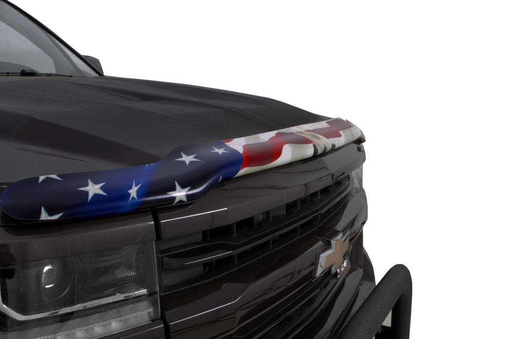 Husky Liners Hood Shield Eagle With Flag Design 2818147 by Husky Liners