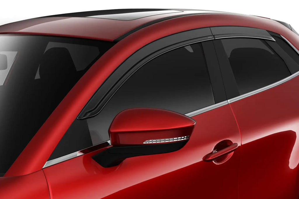 Low Profile Ventvisor Deflector; Smoke; Outside Mount; 4 pc. by Husky Liners