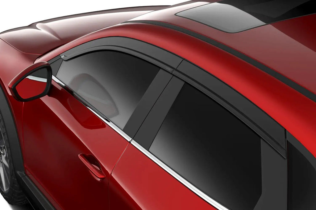 Low Profile Ventvisor Deflector; Smoke; Outside Mount; 4 pc. by Husky Liners