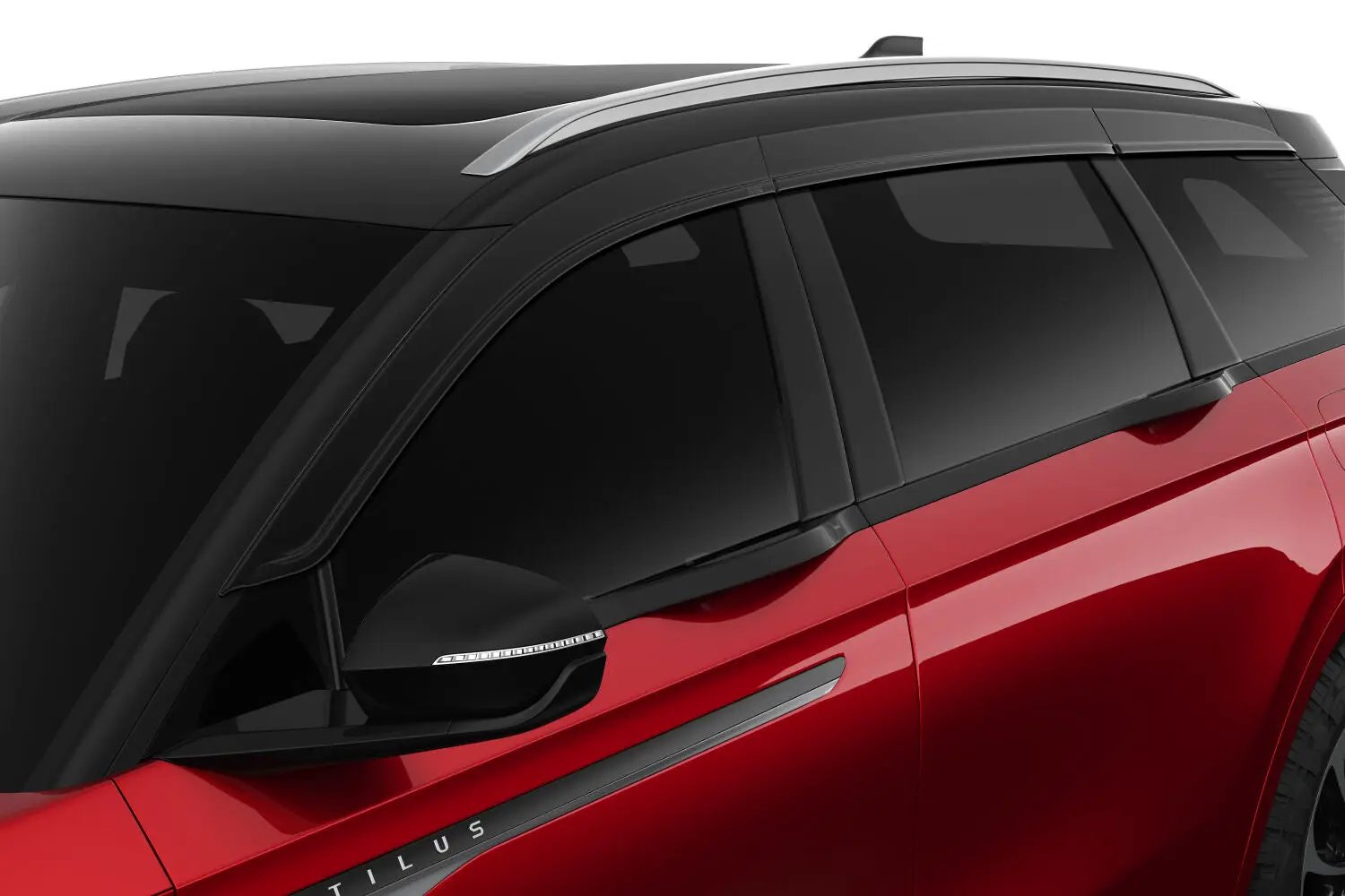 Low Profile Ventvisor Deflector; Smoke; Outside Mount; 6 pc. by Husky Liners