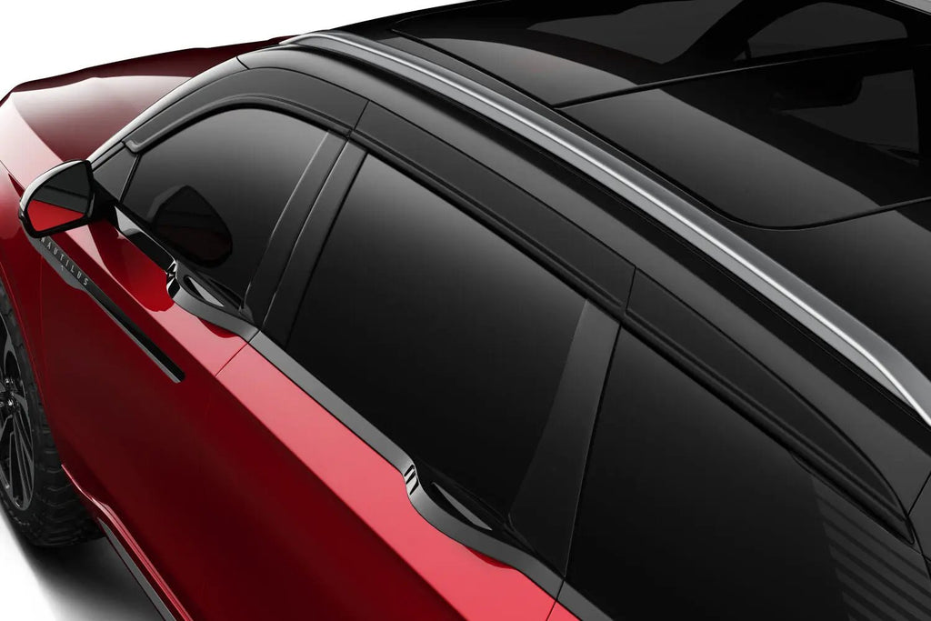 Low Profile Ventvisor Deflector; Smoke; Outside Mount; 6 pc. by Husky Liners