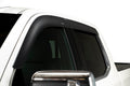 Low Profile Ventvisor Deflector; Matte Black; Outside Mount; 4 pc. by Husky Liners