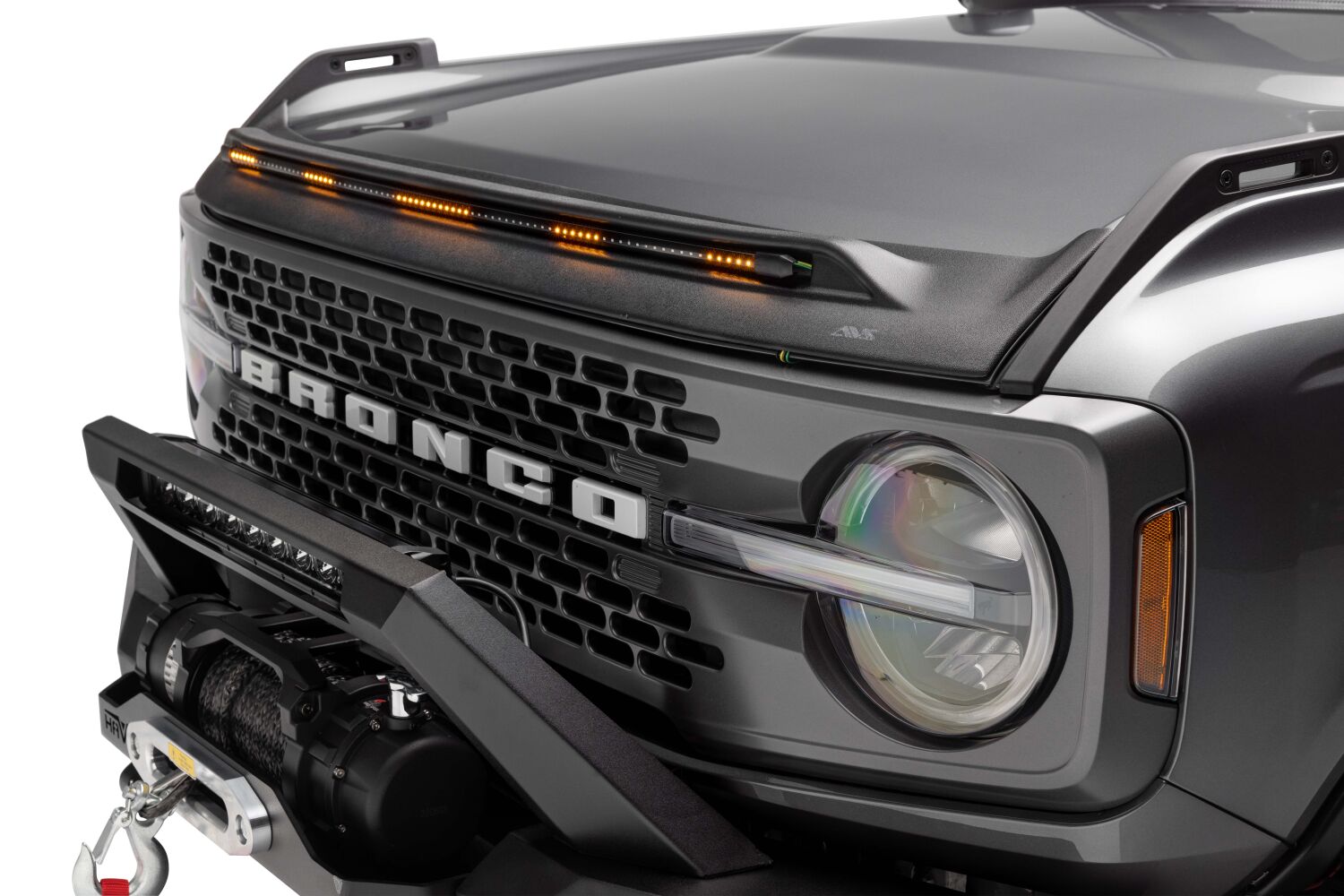 Husky 2820166 Aeroskin Lightshield PRO Hood Protector 2021-2026 Ford Bronco (Does NOT Fit Raptor) by Husky Liners