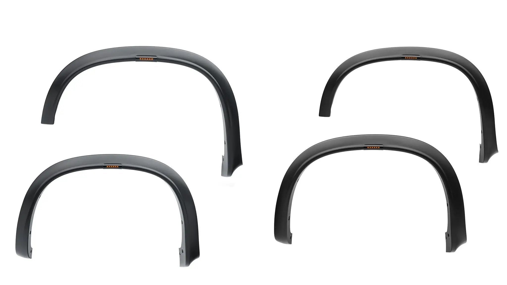RVL Fender Flares Black Smooth Finish 4-Piece Set by Husky Liners