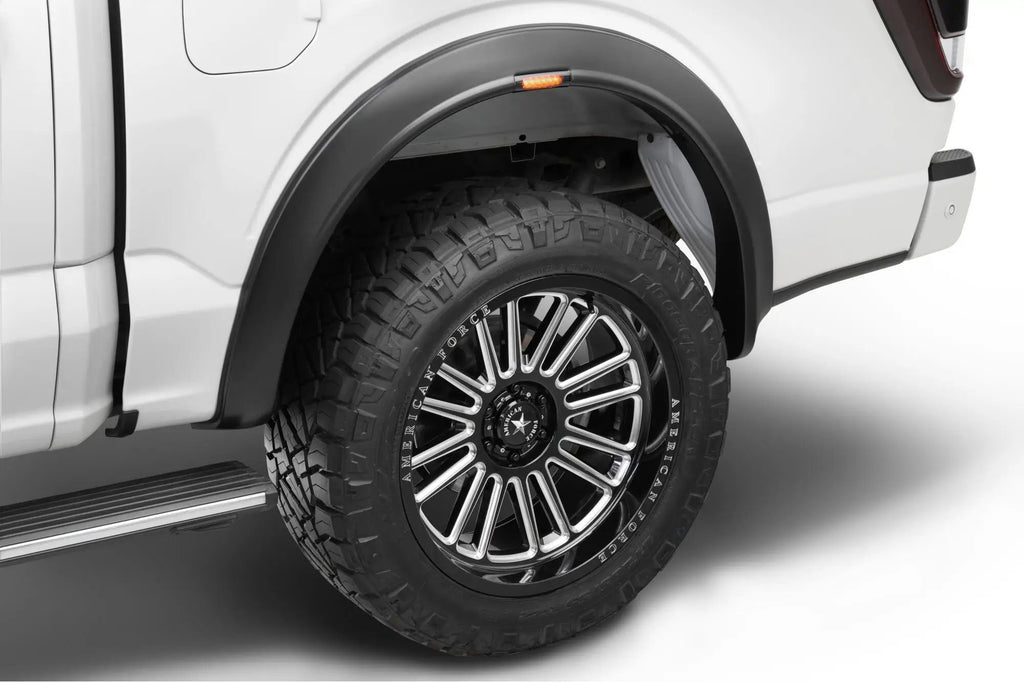 RVL Fender Flares Black Smooth Finish 4-Piece Set by Husky Liners