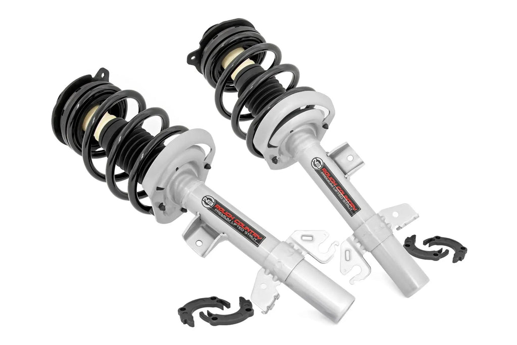 Loaded Strut Pair | 2 Inch Lift | Jeep Cherokee KL 2WD/4WD (2014-2023) by Rough Country