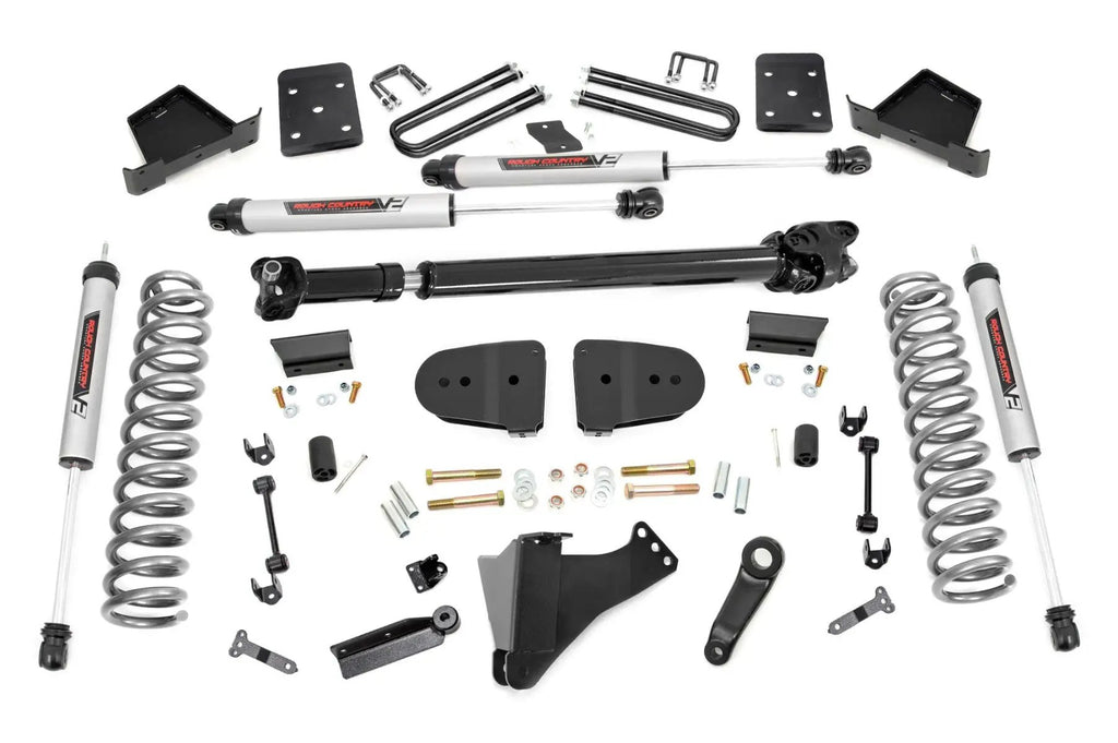 6 Inch Lift Kit | Diesel | No OVLD | FR D/S | V2 | Ford F-250/F-350 Super Duty (23-26)
