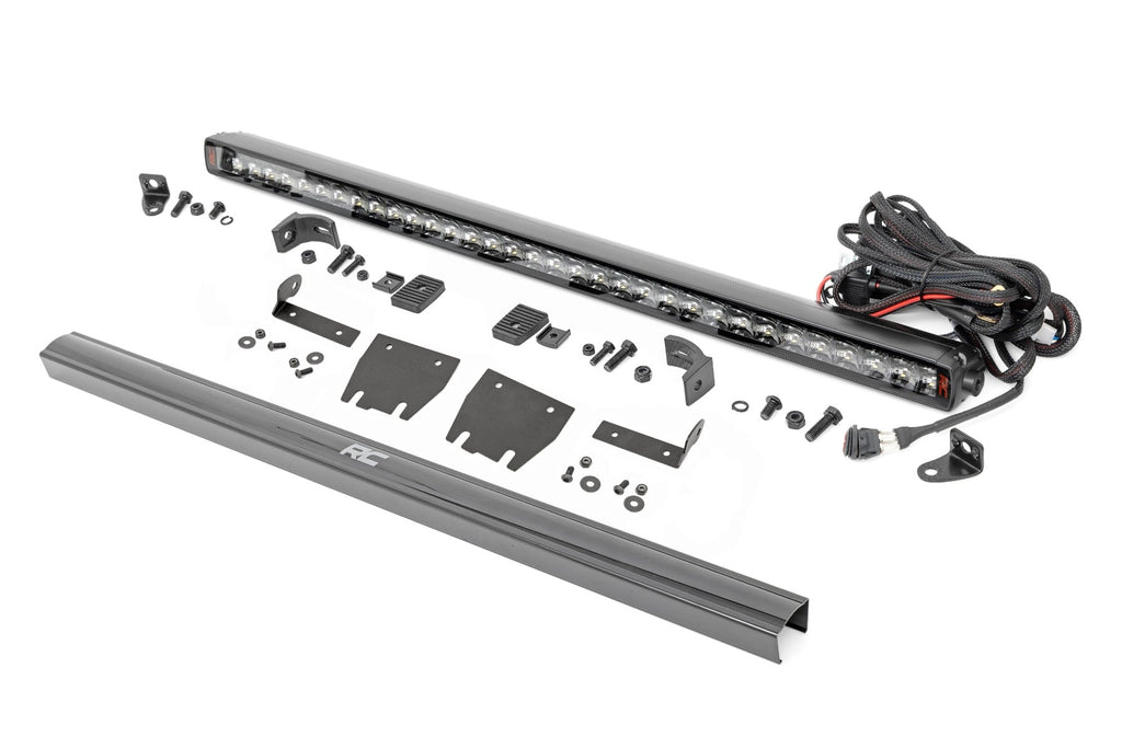 LED Hood Kit | 30" | Spectrum Series | Jeep Gladiator JT/Wrangler JL (18-26) by Rough Country