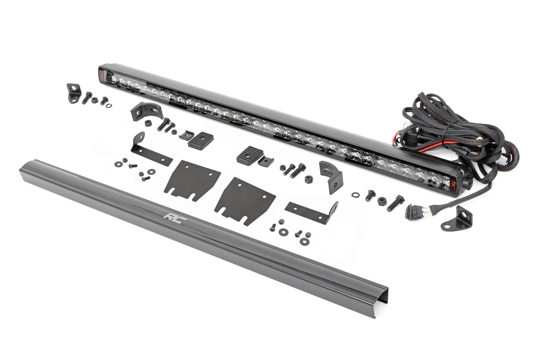 LED Hood Kit | 30" | Spectrum Series | Jeep Gladiator JT/Wrangler JL (18-26) by Rough Country