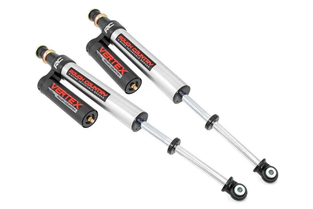 Vertex 2.5 Reservoir Rear Shocks | 0-3.5" | Toyota Tundra 2WD/4WD (2022-2026) by Rough Country
