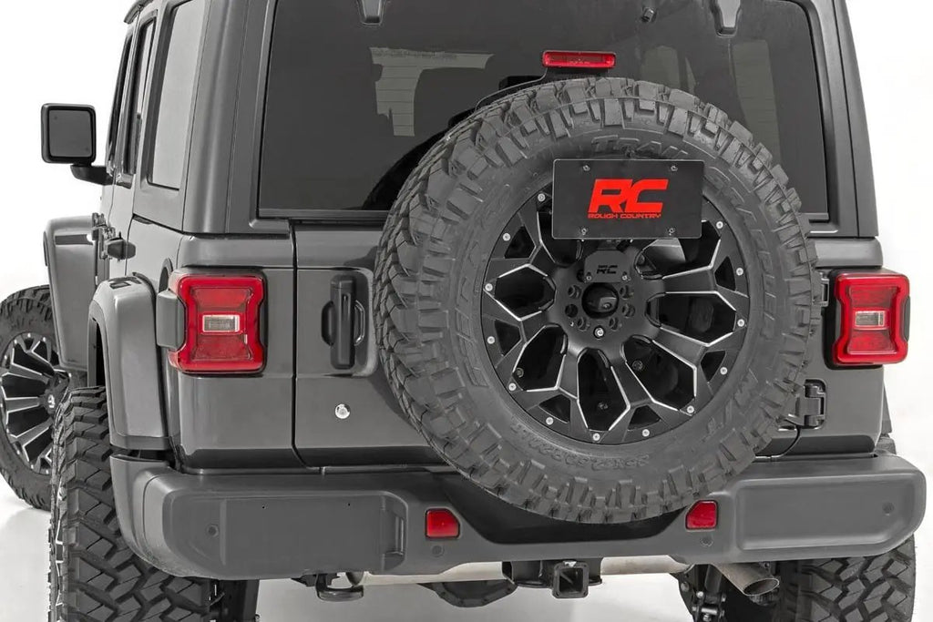 License Plate Relocation Bracket | Jeep Wrangler JL (18-26)/Wrangler Unlimited (18-26) by Rough Country