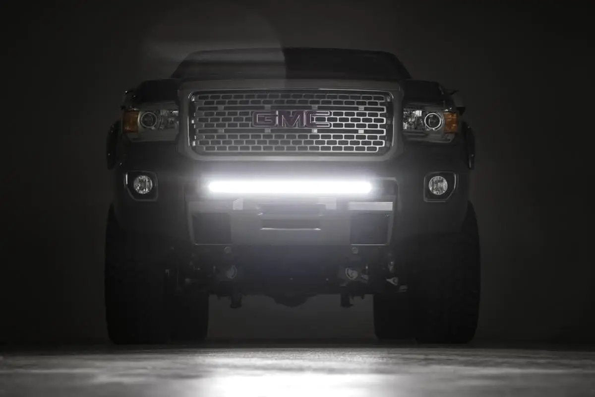 LED Light Mount | Bumper | 30" | Chevy/GMC Canyon/Colorado 2WD/4WD (15-22) by Rough Country