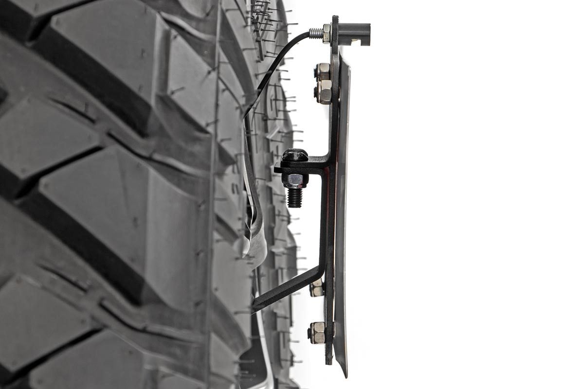 License Plate Relocation Bracket | Jeep Wrangler JL (18-26)/Wrangler Unlimited (18-26) by Rough Country