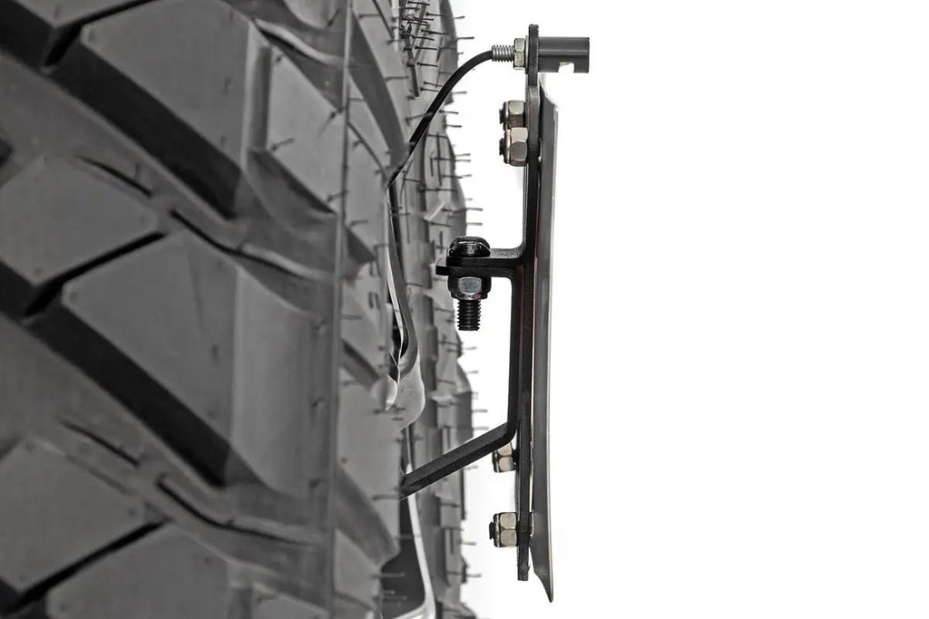 License Plate Relocation Bracket | Jeep Wrangler JK/Wrangler Unlimited (07-18) by Rough Country