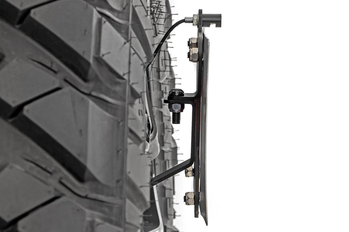 License Plate Relocation Bracket | Jeep Wrangler JL (18-26)/Wrangler Unlimited (18-26) by Rough Country
